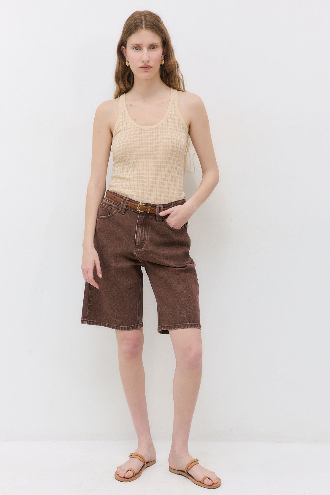 Colorwash Bermuda Shorts