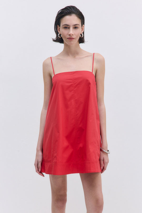 Poplin Mini Dress