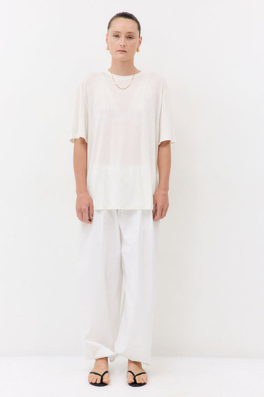 Oversized Crew Neck T Shirt