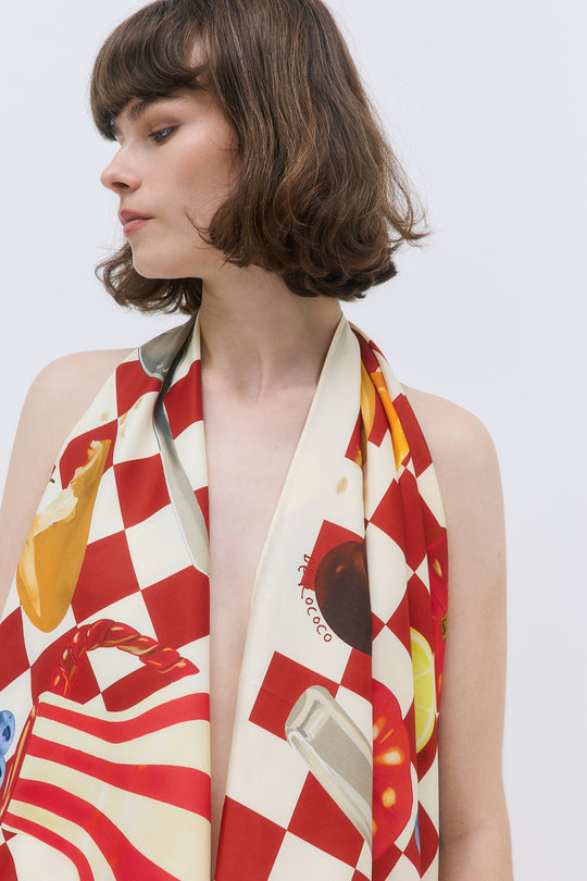Signature Checkered Picnic Scarf