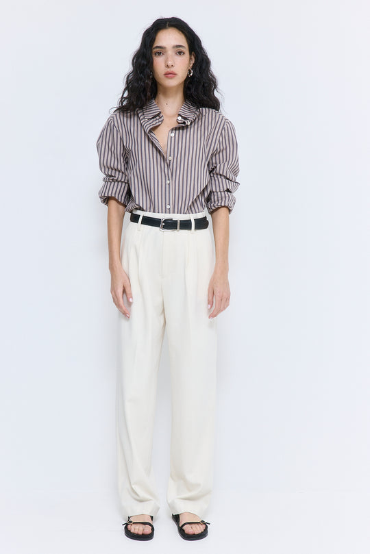 Fitted Poplin Button Down