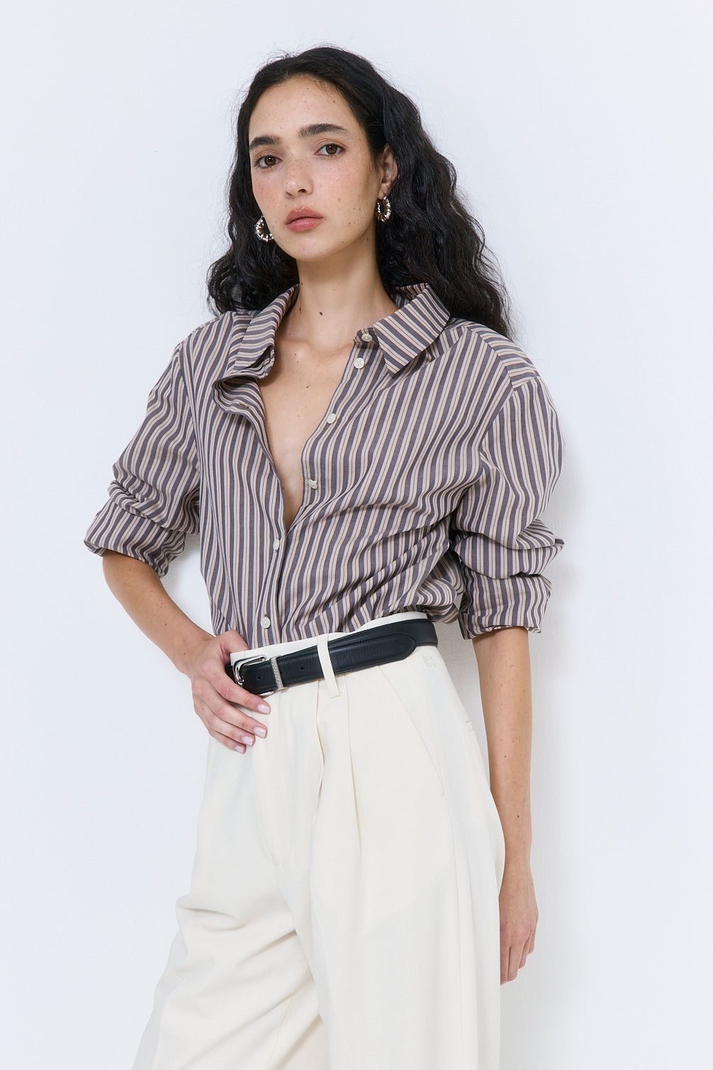 Fitted Poplin Button Down