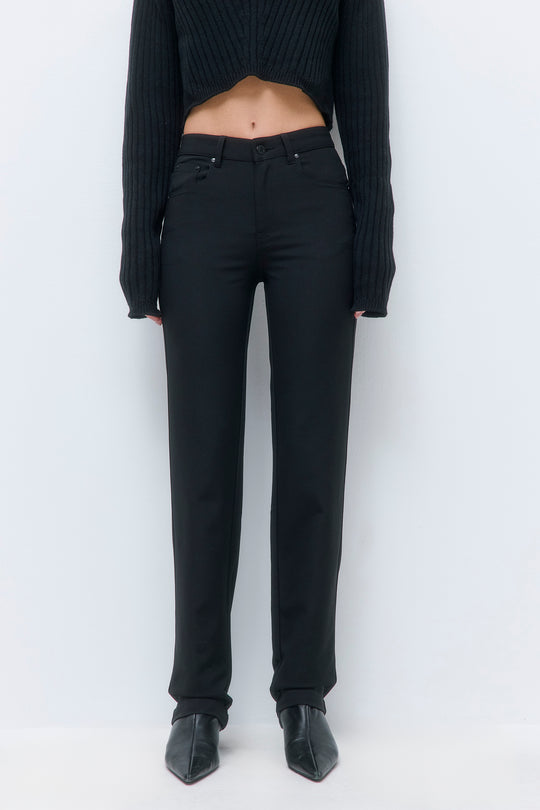 Stretchy Straight Leg Pants