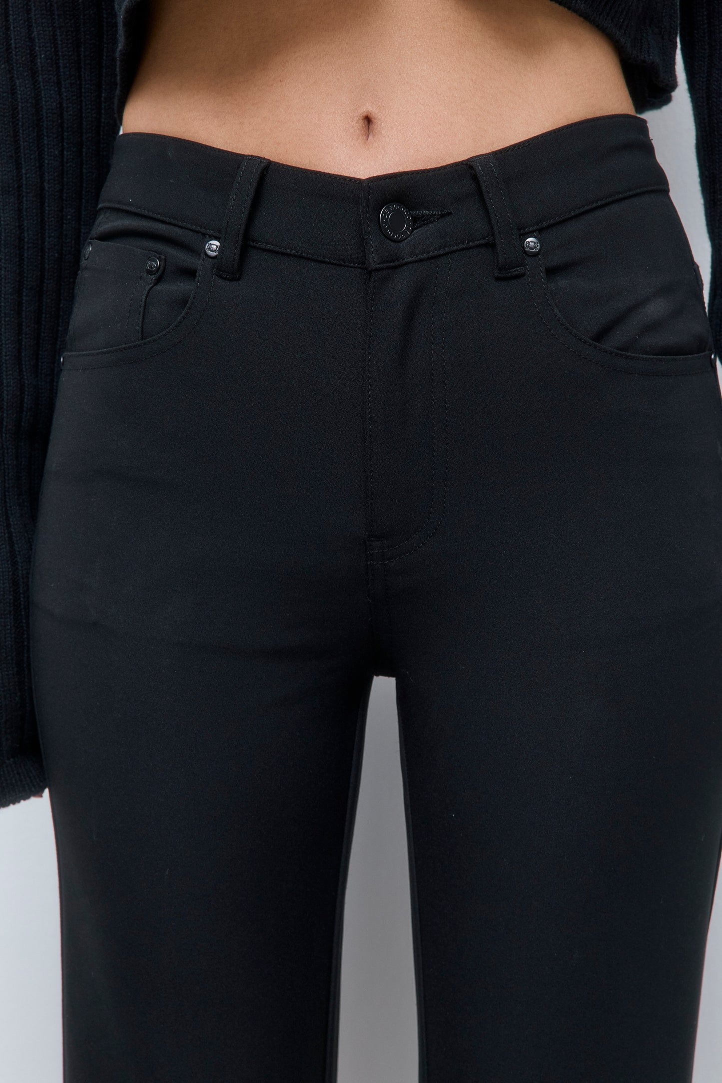 Stretchy Straight Leg Pants