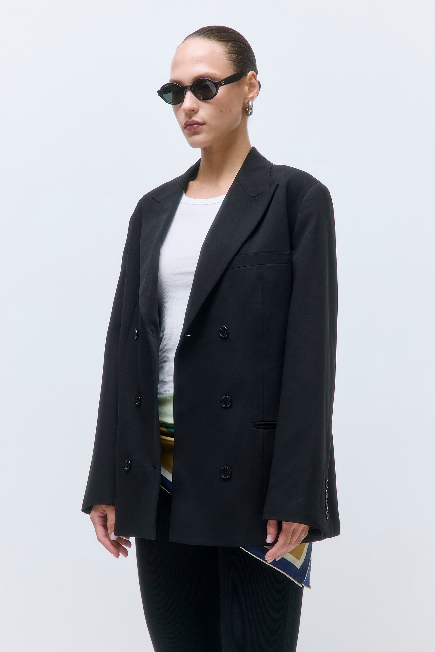 Oversized Double Breasted Daddy Blazer