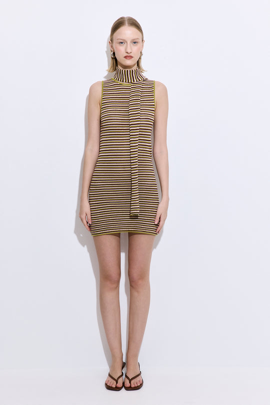 Crochet Tank Mini Dress