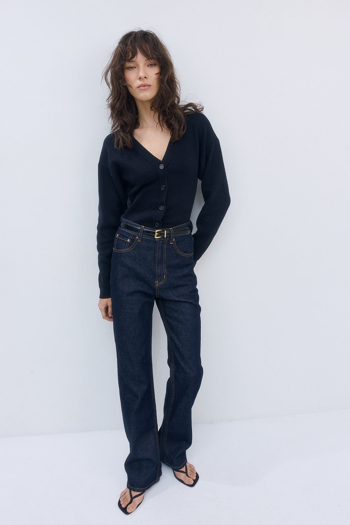 No.8| High Waisted Wide Leg Denim