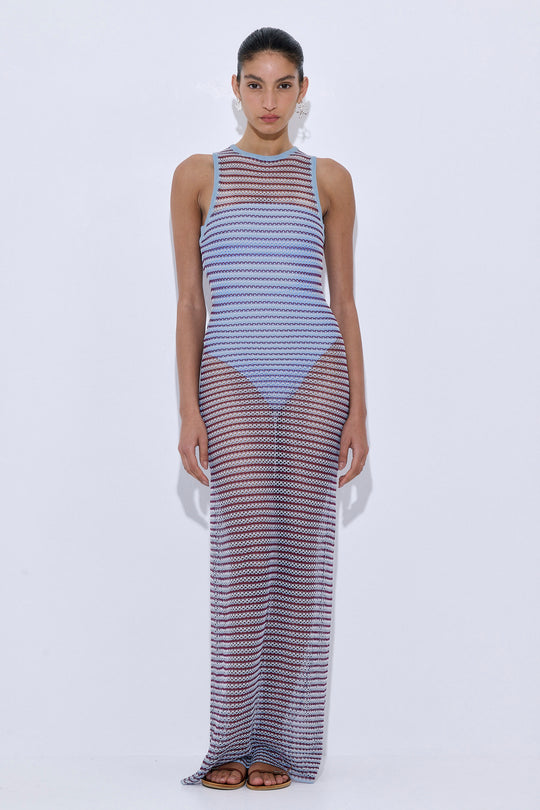 Crochet Maxi Tank Dress