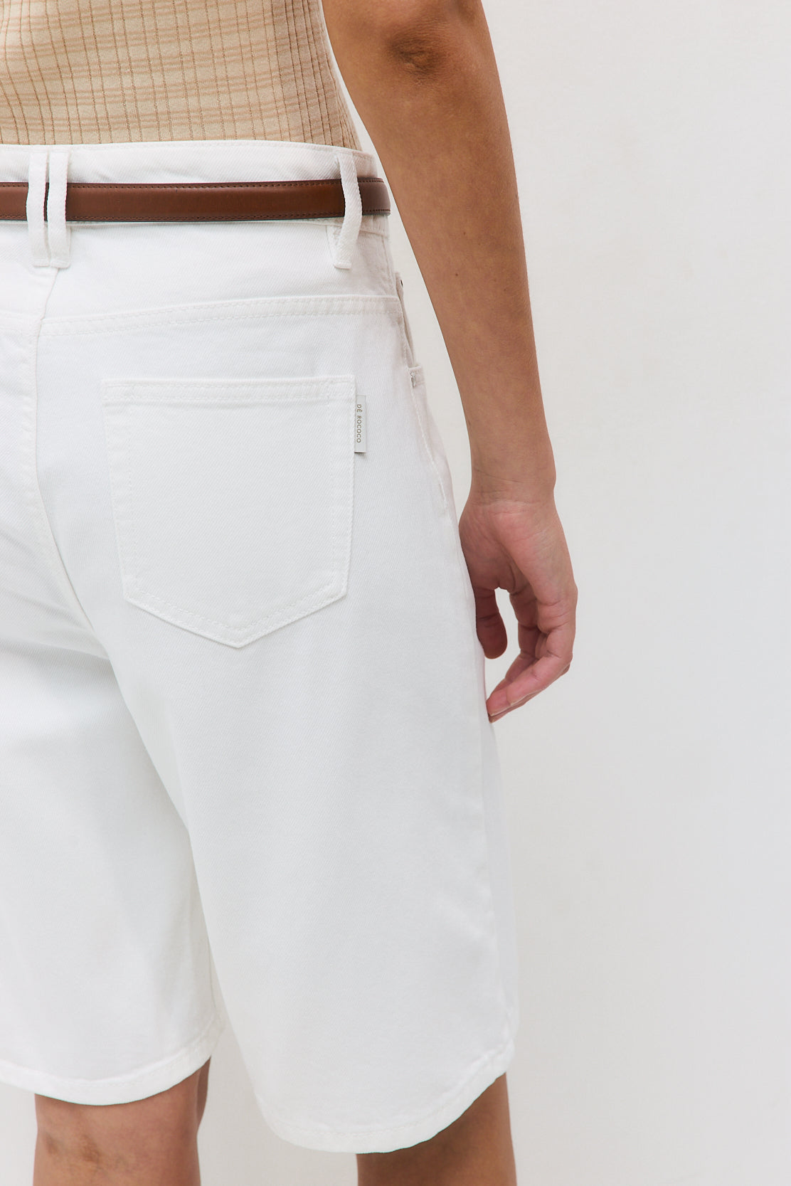 Drill Bermuda Shorts