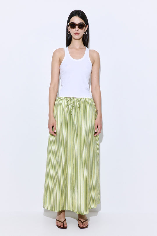 Linen Maxi Skirt