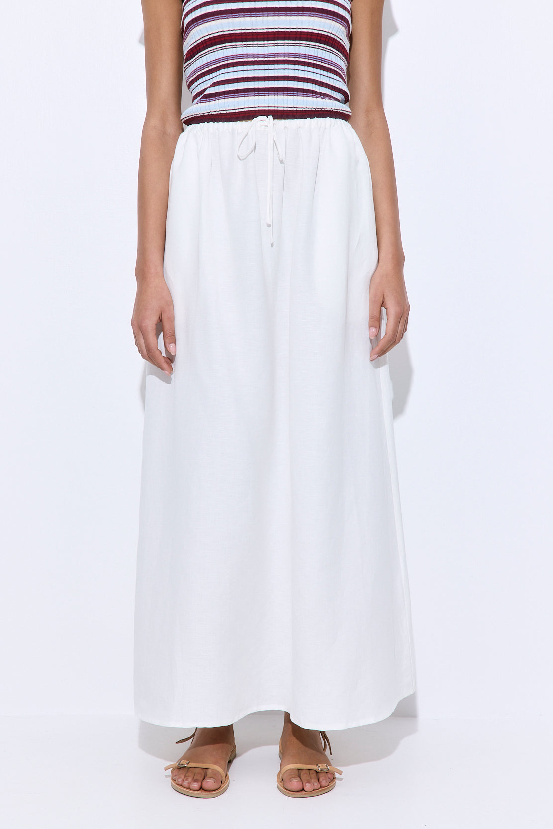 Linen Maxi Skirt