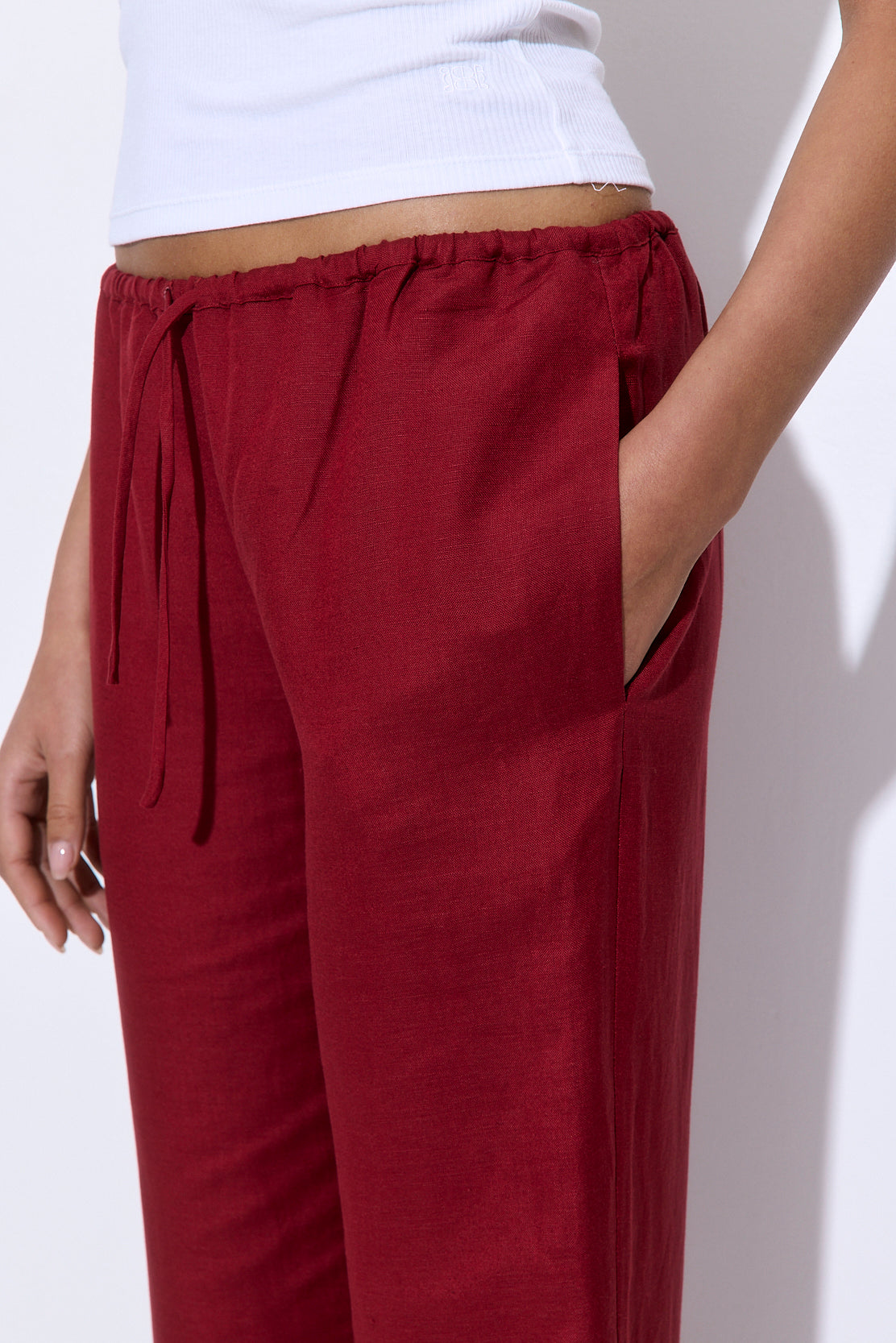 Full Length Linen Pants