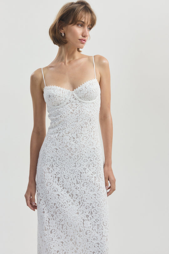 Cupped Lace Dress