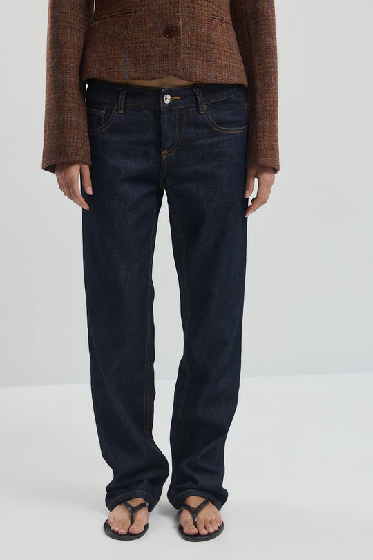No.15| Low Rise Straight Denim