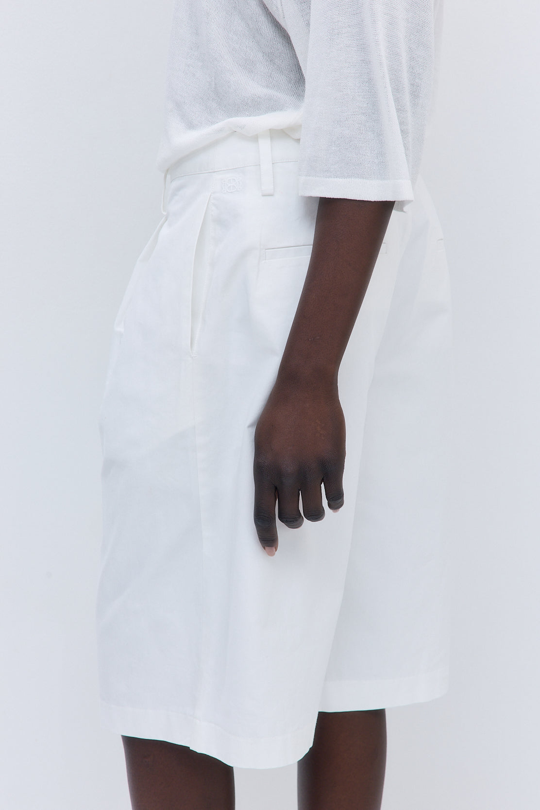 Mid Rise Bermuda Shorts - Dé Rococo