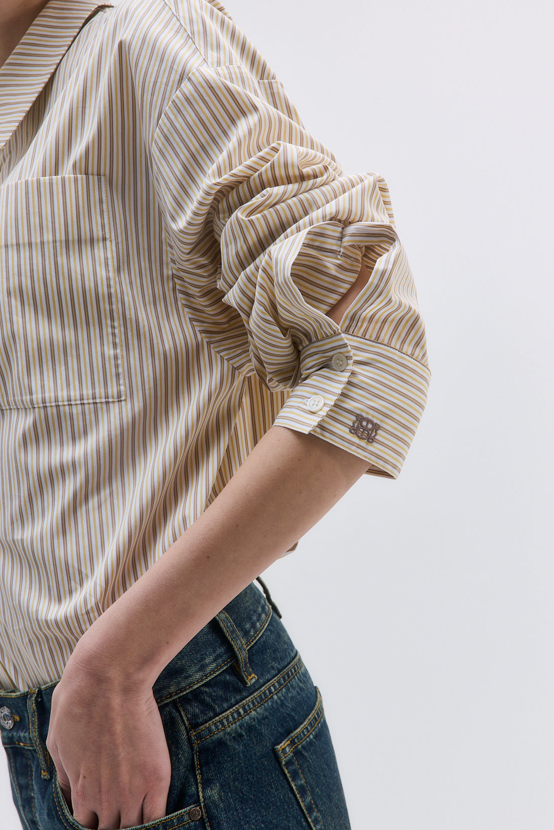 Oversized Poplin Button Down
