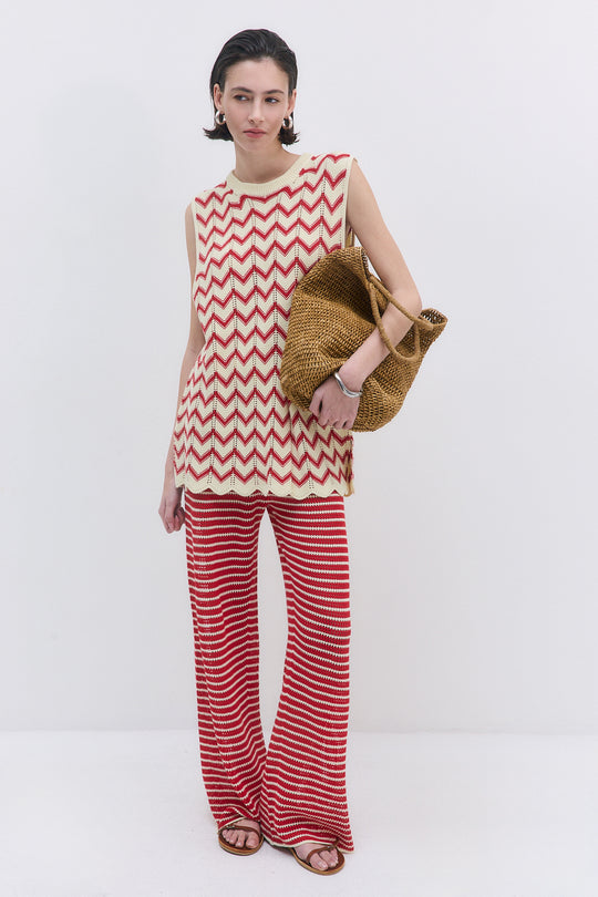 Oversized Crochet Pattern Vest