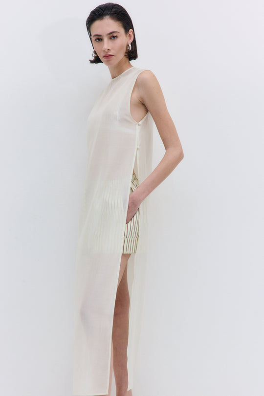 Sheer Midi Cover Up