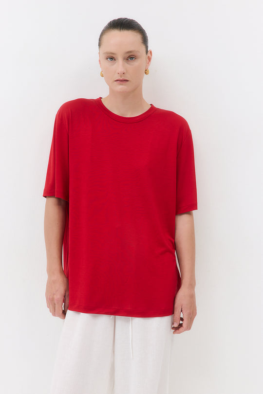 Oversized Crew Neck T Shirt