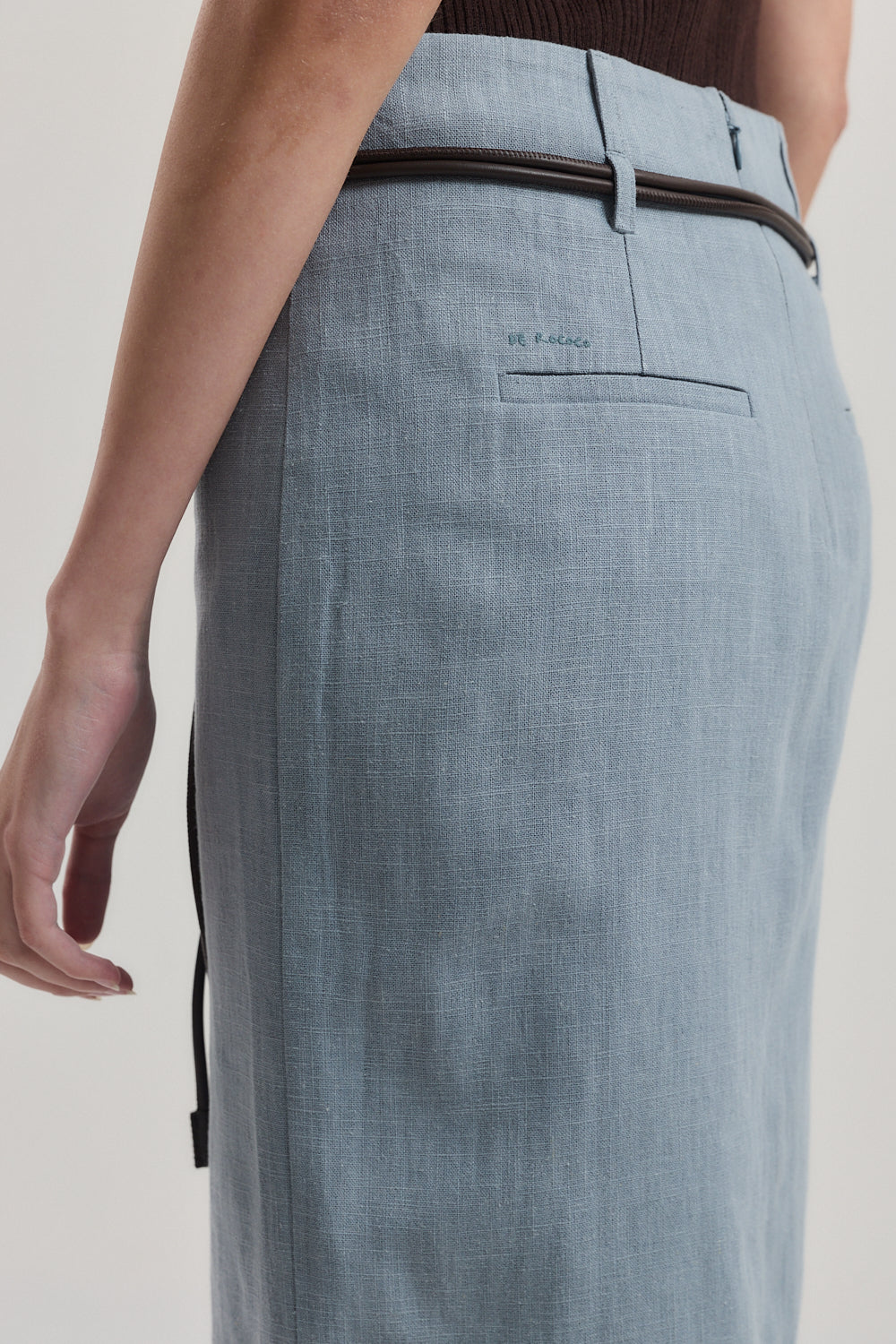 Tailored Midi Skirt