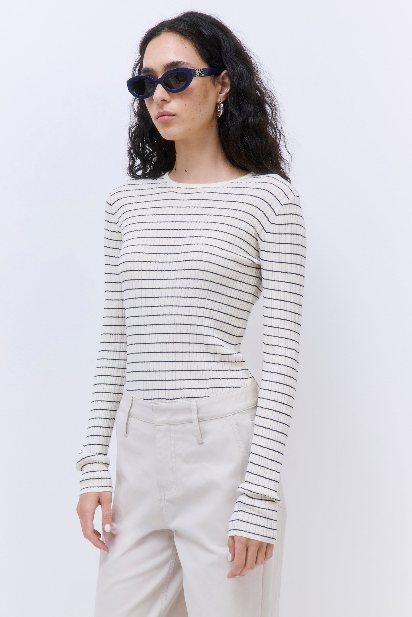 Long Sleeved Ribbed Knit