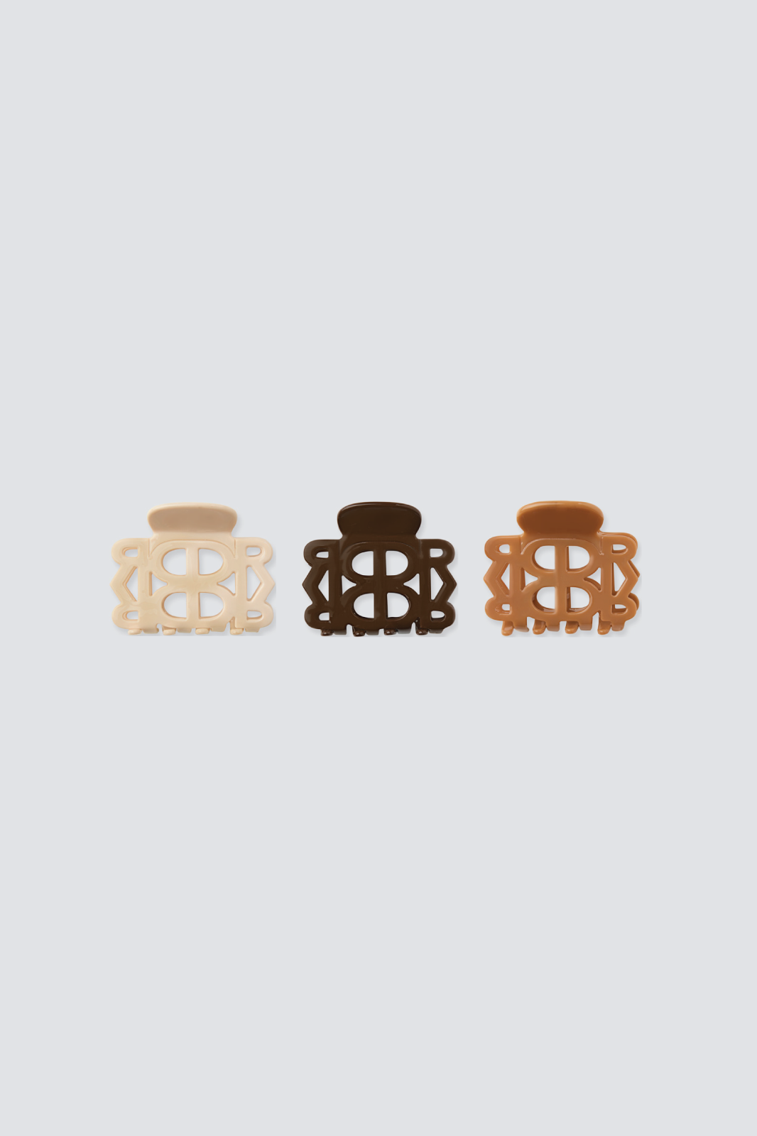 3 Piece Mini Claw Clip Set