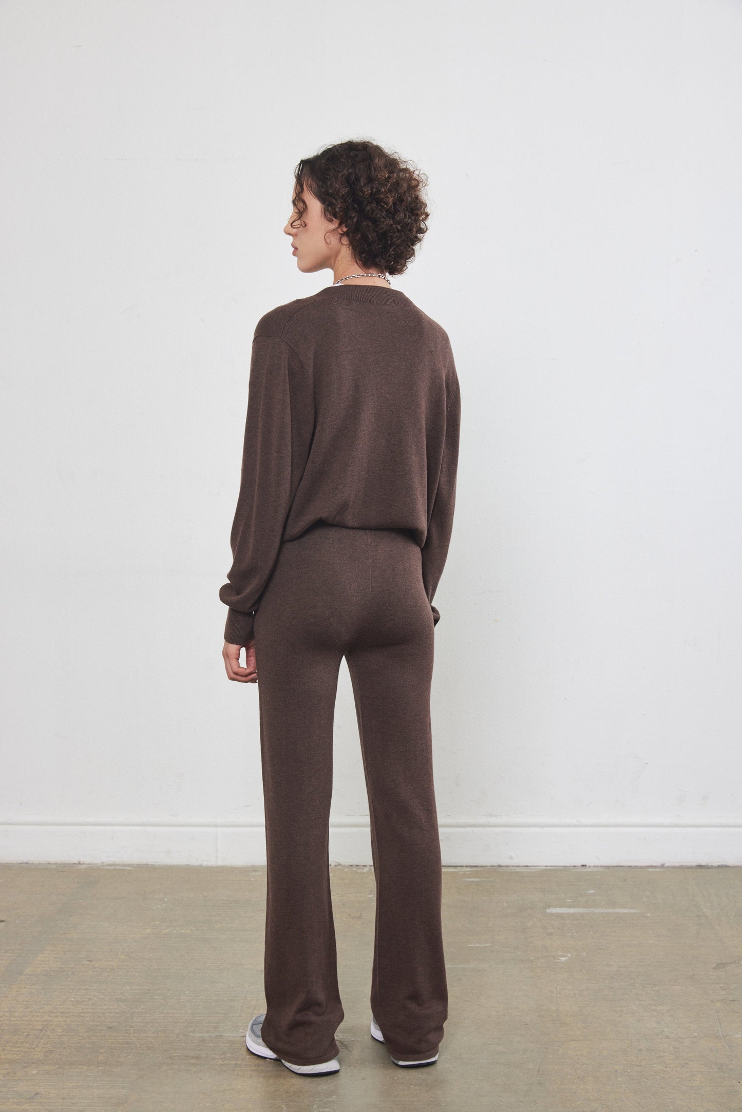 Knitted Flowy Pants - Dé Rococo