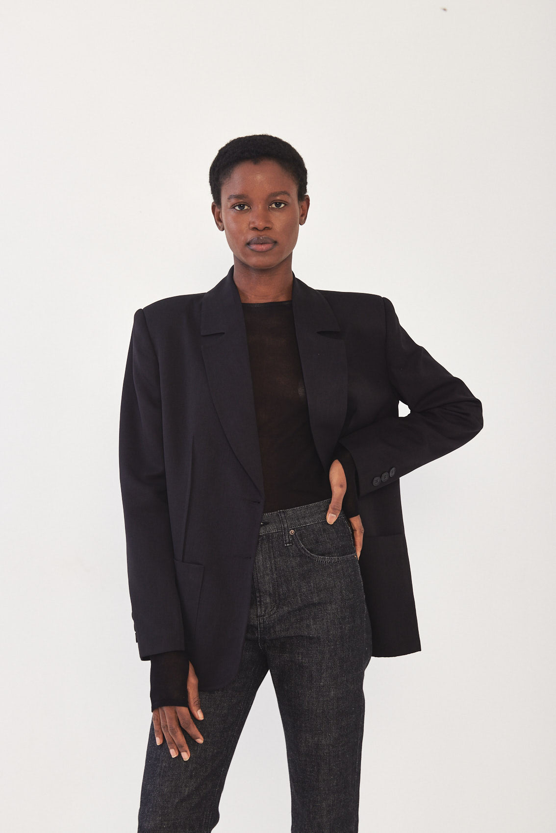 Pocket Detail Daddy Blazer