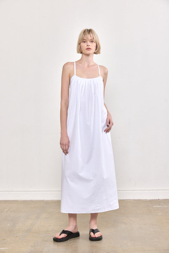 Strappy Open Back Dress