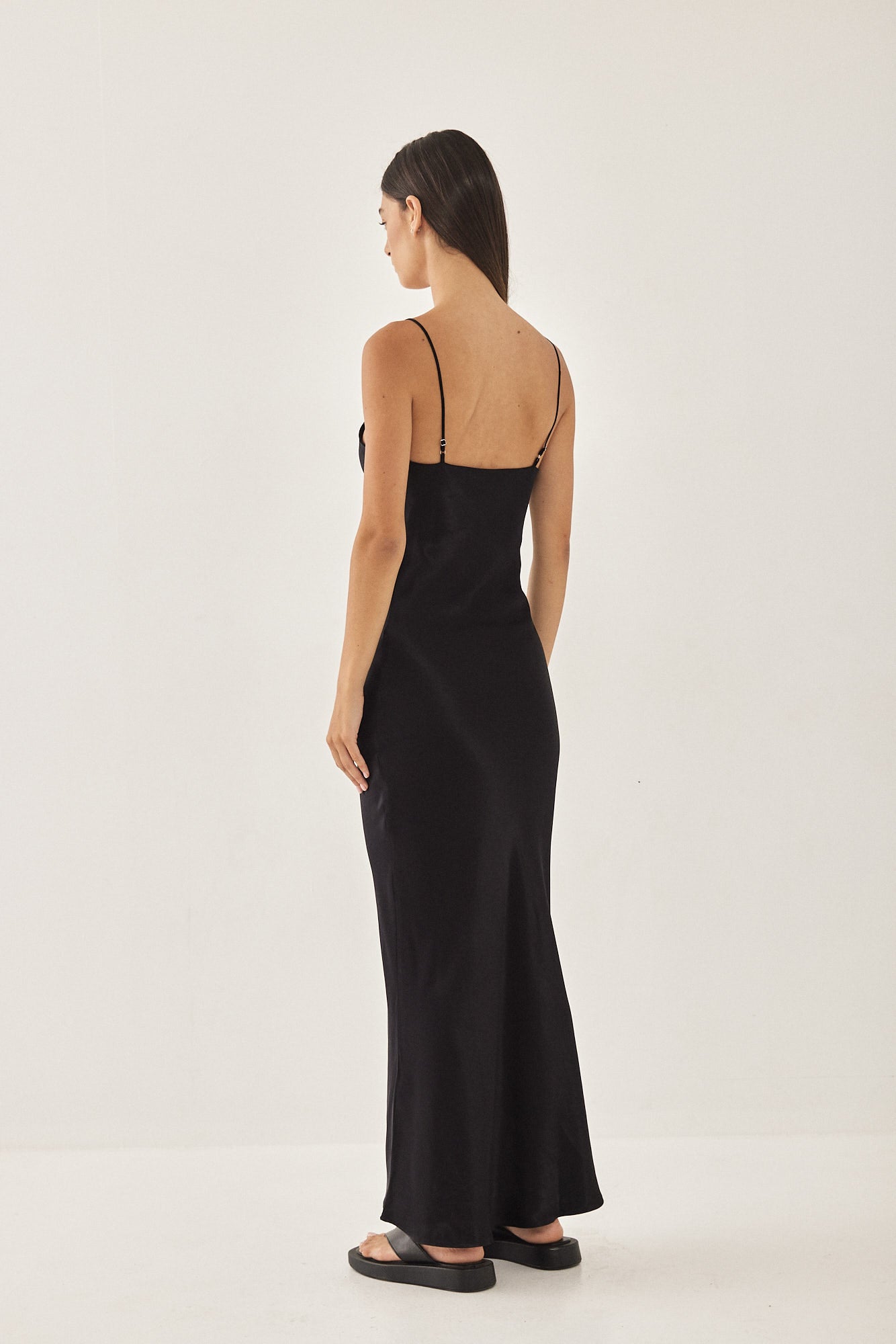 Satin Slip Dress - Dé Rococo
