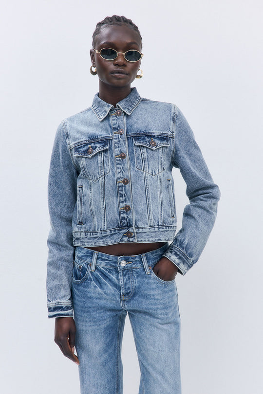 Fitted Denim Jacket