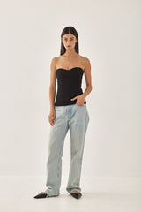 Daddy Strapless Corset Top