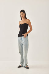 Daddy Strapless Corset Top
