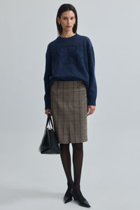 black-beige-navy-plaid