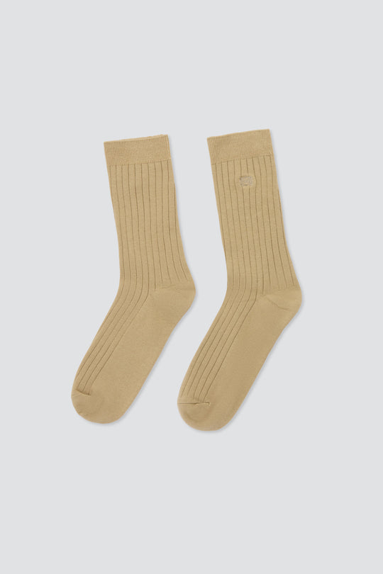 Cozy Ribbed Crew Socks