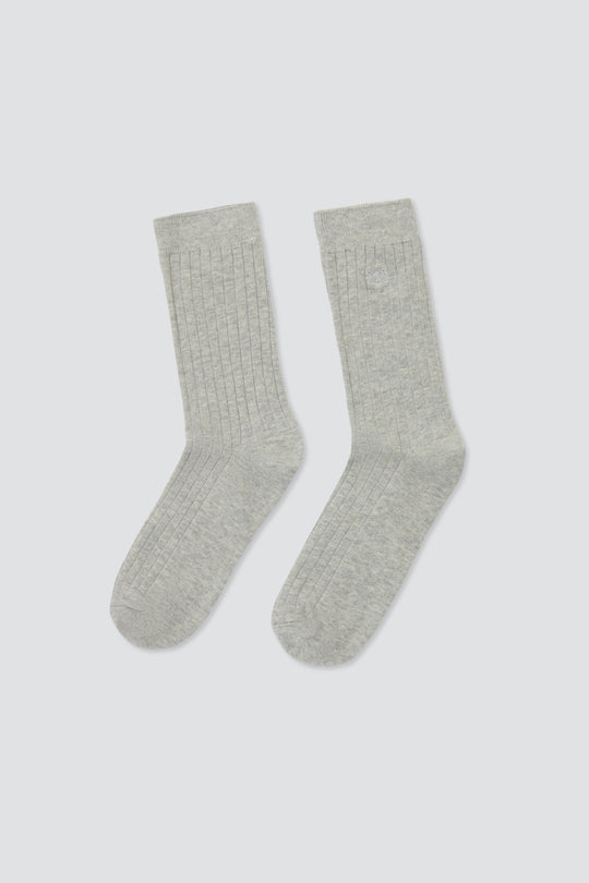 Cozy Ribbed Crew Socks