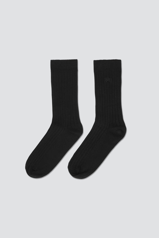 Cozy Ribbed Crew Socks