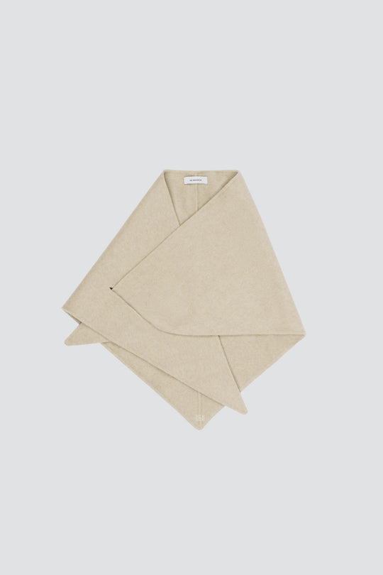 Double Wool Triangle Scarf