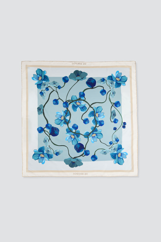 Signature Flower Scarf