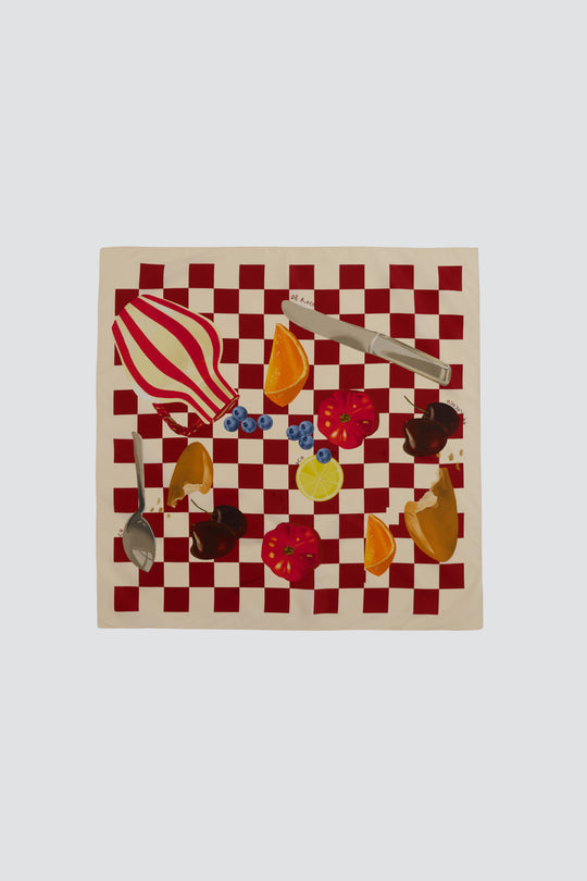 Signature Checkered Picnic Scarf