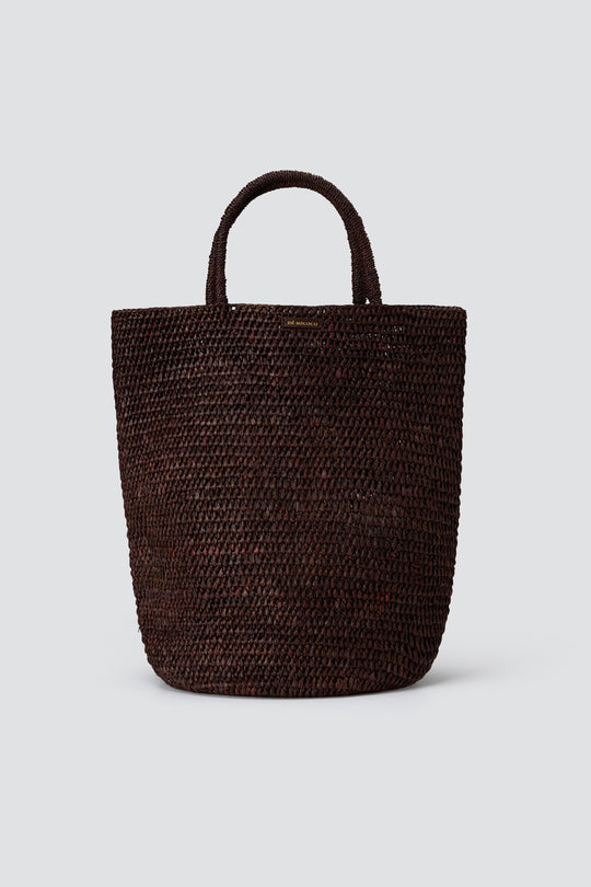 Raffia Crochet Bucket Bag