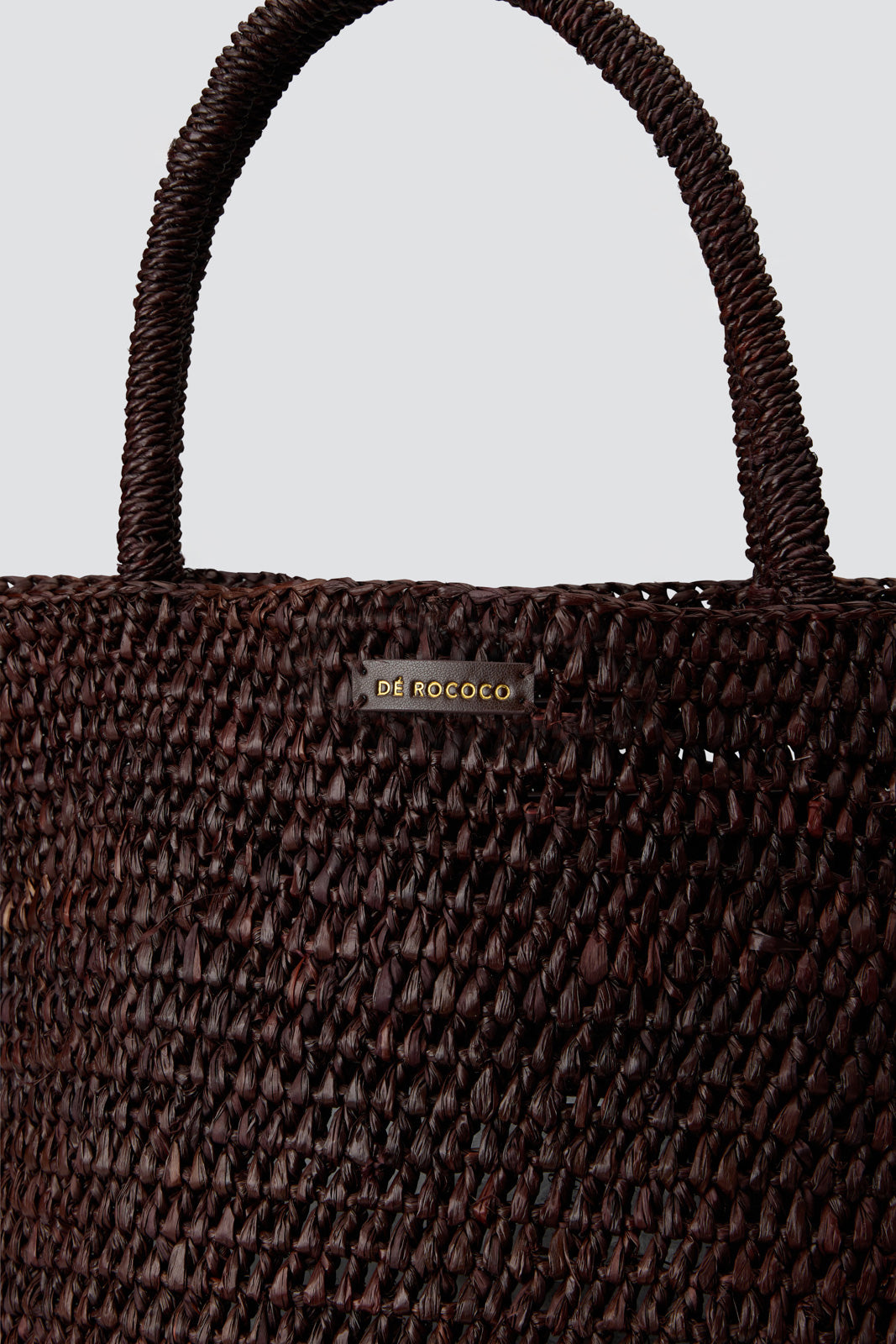 Raffia Crochet Bucket Bag - Dé Rococo