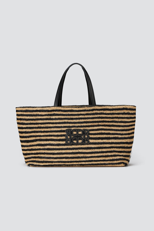 Raffia Crochet Tote