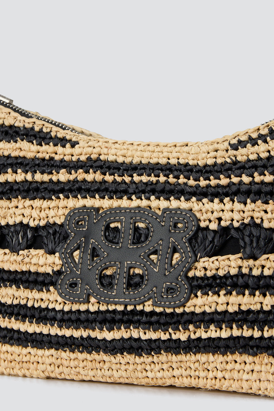 Raffia Crochet Clutch - Dé Rococo