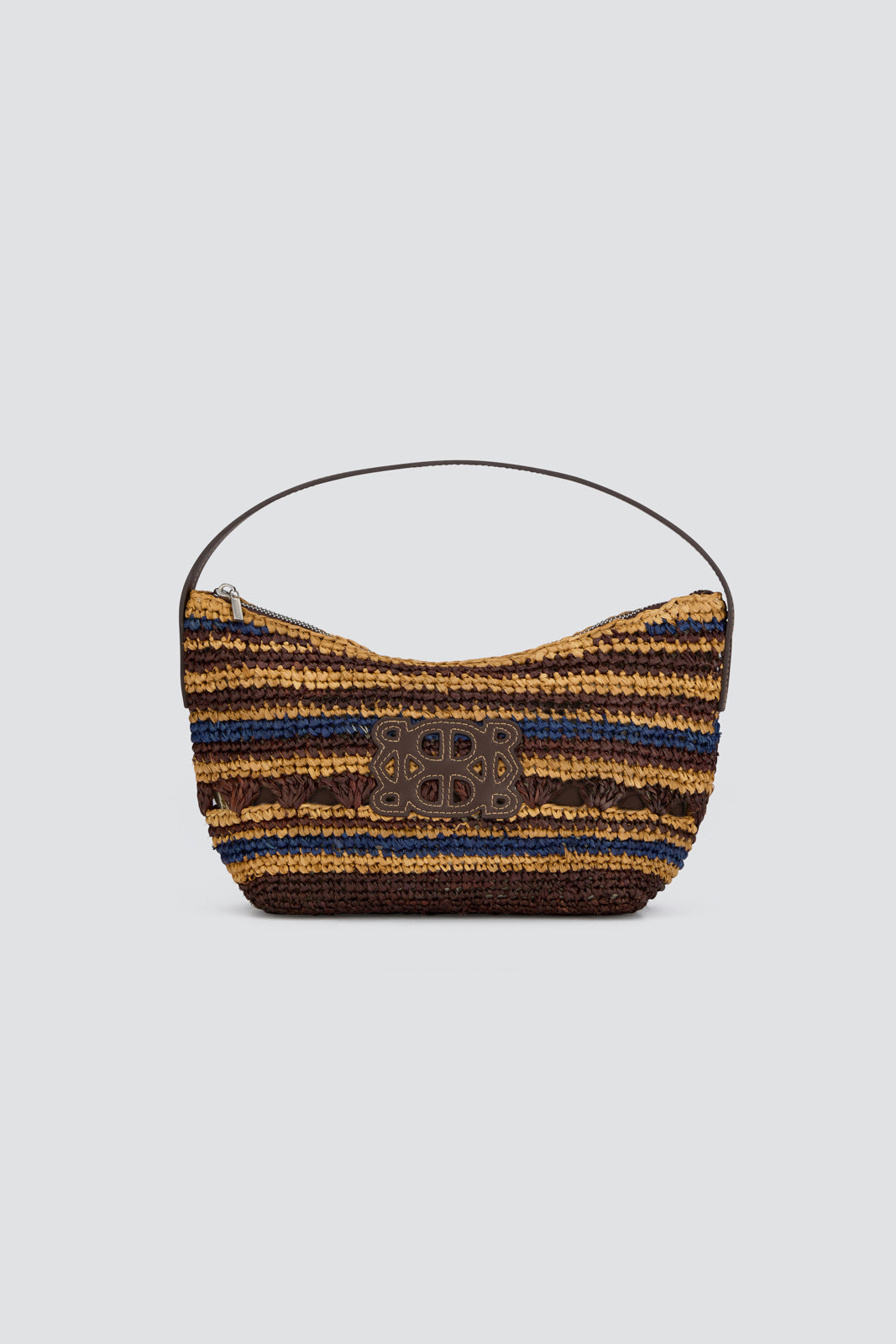 Raffia Crochet Clutch