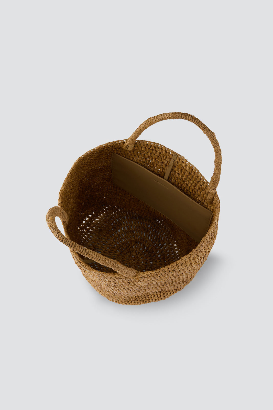 Raffia Crochet Bucket Bag