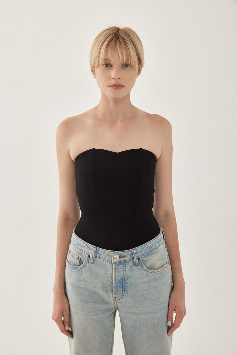 Jersey Strapless Top – Dé Rococo