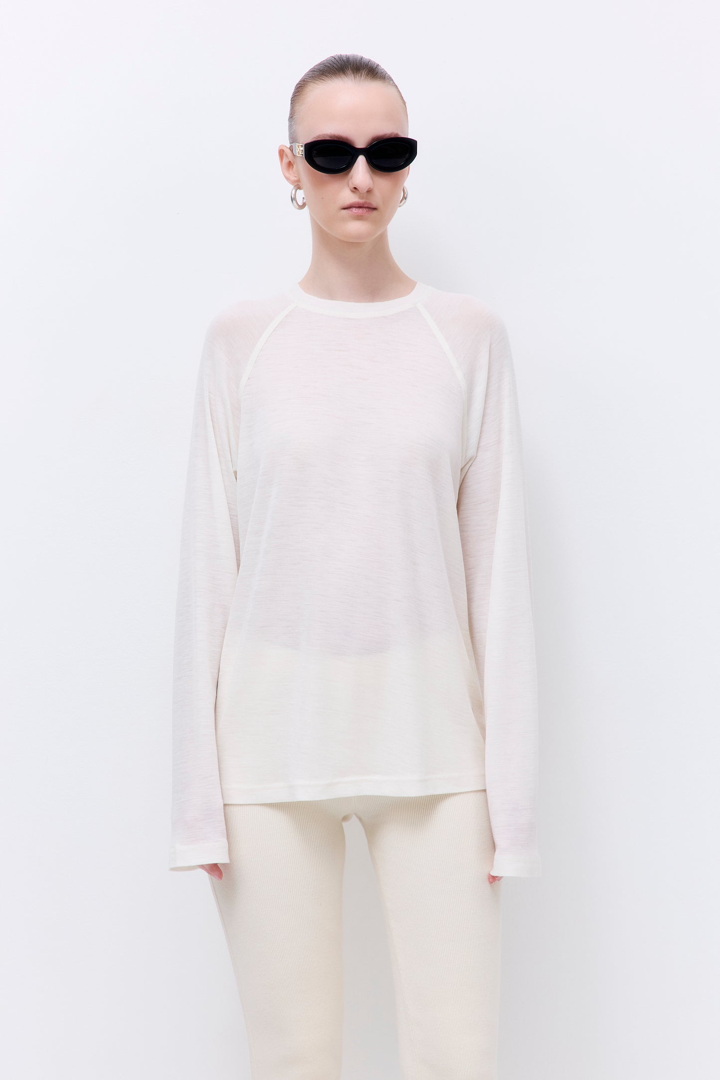 Oversized Wool Long Sleeve