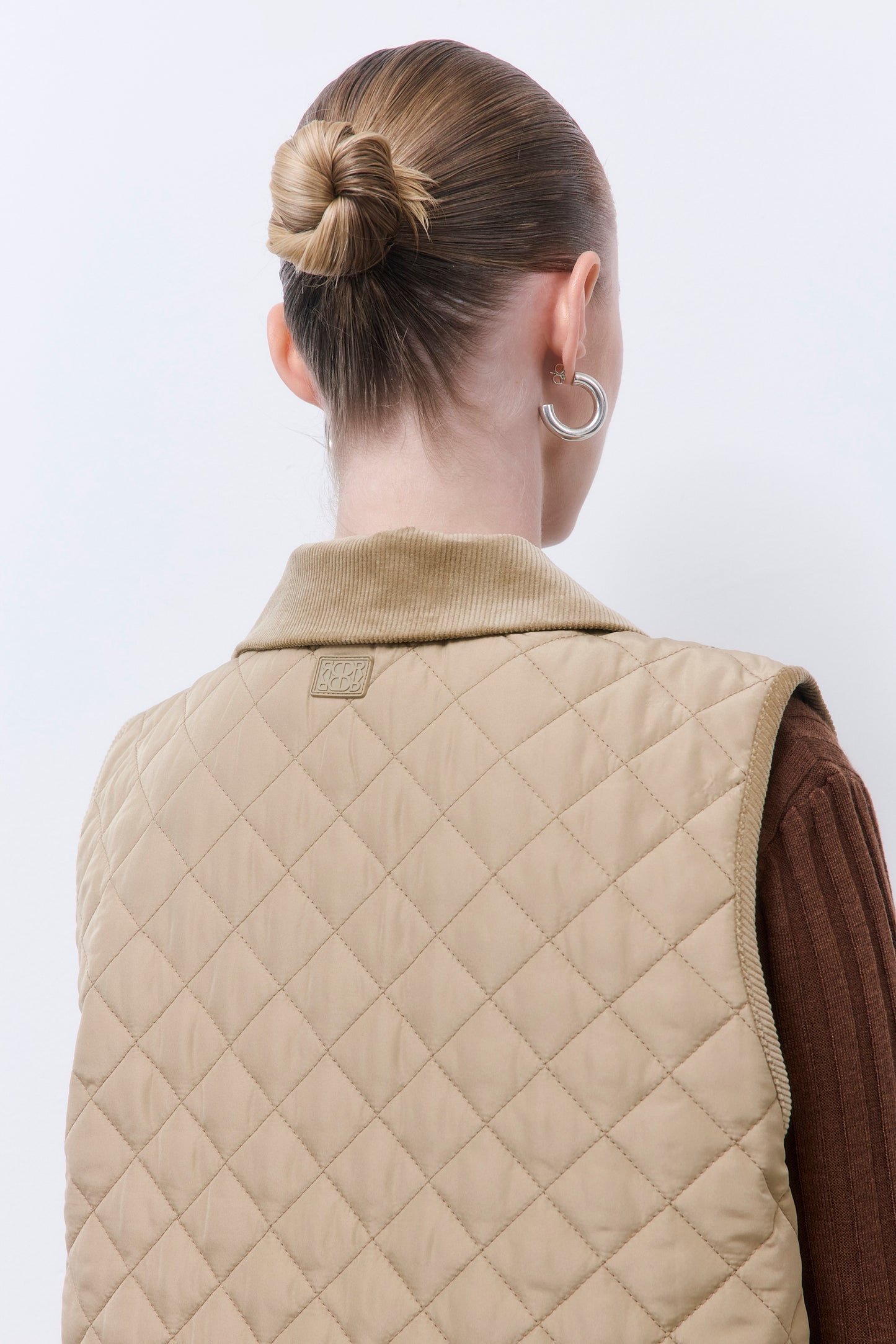 Straight Fit Quilted Vest