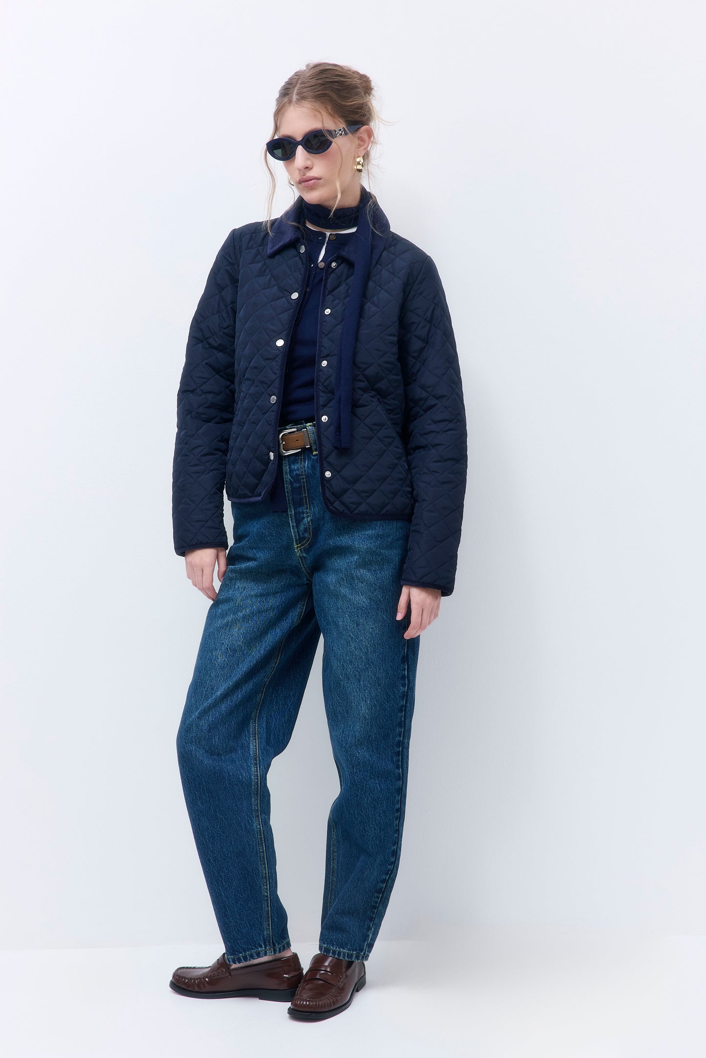 Straight Fit Quilted Jacket